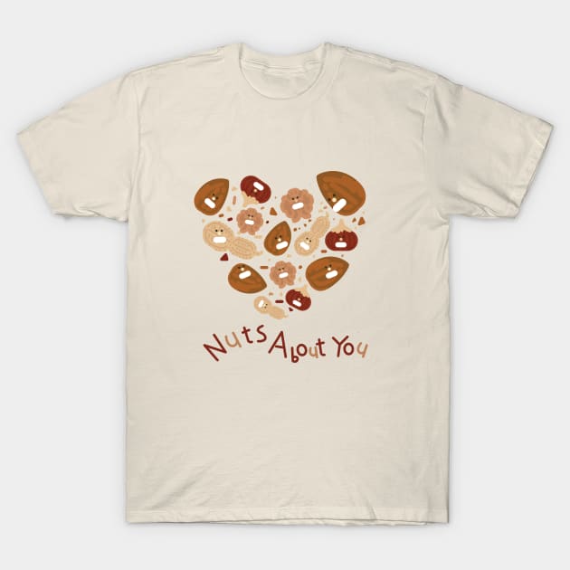 Nuts about you! T-Shirt by Samefamilia